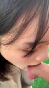 คลิปหลุดสาวจีนตัวเล็กนมโตลั่น โดนแฟนควยใหญ่ซอยหีสดกลางแจ้งแตกในคาหีแดงฉาน