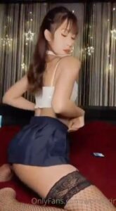 คลิปหลุด Onlyfans Wonderjr เย็ดสดด้วยท่านั่งคร่อมโยกเอวกระแทกหีเนียนแรงๆ ครางเสียวควยใหญ่แตกใน